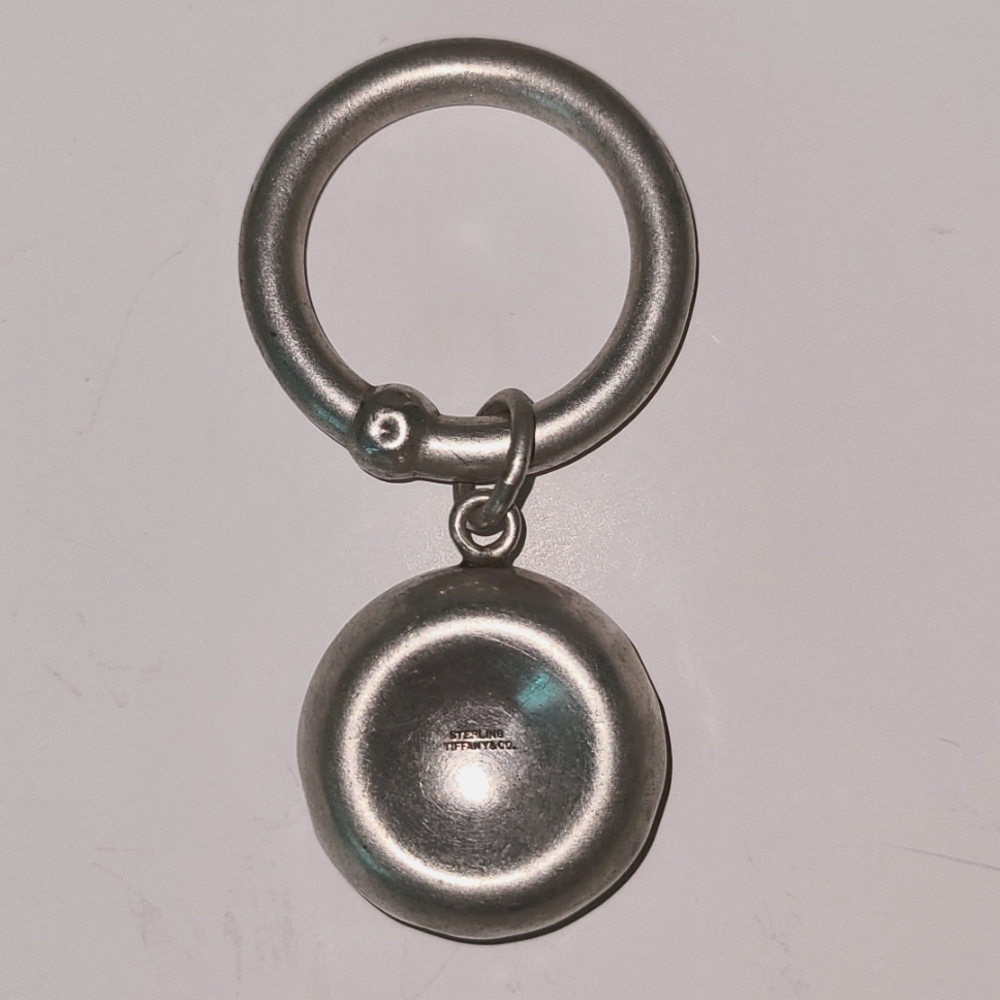 Tiffany & Co Authentic like New Pristine condition Sterling Silver Baby Rattle